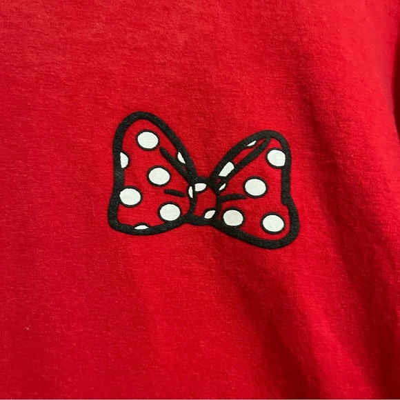 Spirit Jersey Red Polka Dot Disney Shirt Size XS - Picture 5 of 9